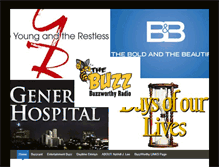 Tablet Screenshot of buzzworthyradiocast.com
